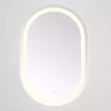 Kirklands Home Decorative Mirrors|Oval Crosby LED Wall Mirror