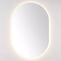 Kirklands Home Decorative Mirrors|Oval Jax LED Wall Mirror