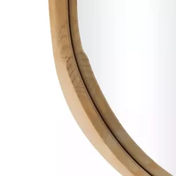 Kirklands Home Decorative Mirrors|Oval Natural Wood Wall Mirror