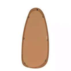 Kirklands Home Decorative Mirrors|Oval Natural Wood Wall Mirror