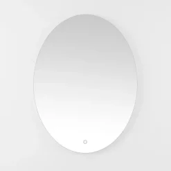 Kirklands Home Decorative Mirrors|Oval Nolan LED Wall Mirror