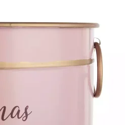 Best Oval Iron Merry Christmas Baskets, Set of 2 Christmas Decorations