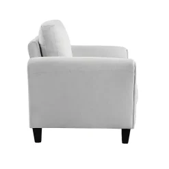 Kirklands Home Accent Chairs|Oyster Walter Accent Chair Ivory