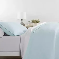 Kirklands Home Bedspreads & Coverlets|Pale Herring 3-pc. Twin Quilted Coverlet Set Blue