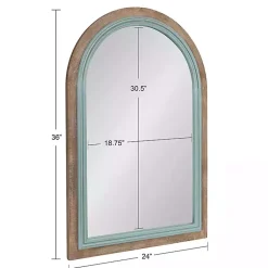 Kirklands Home Decorative Mirrors|Palmer Arch Wood Wall Mirror
