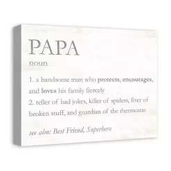 Kirklands Home Wall Quotes & Signs|Papa Definition Wall Plaque