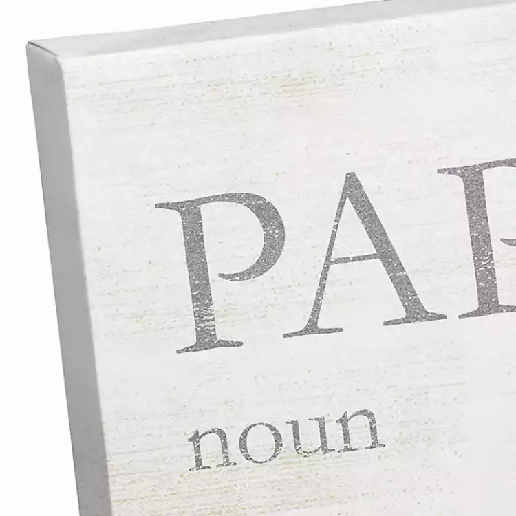 Kirklands Home Wall Quotes & Signs|Papa Definition Wall Plaque