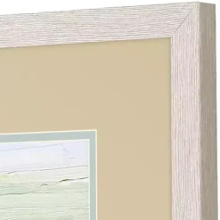 Kirklands Home Framed Art|Pastel Beach Umbrella Framed Art Prints, Set of 2 Tan