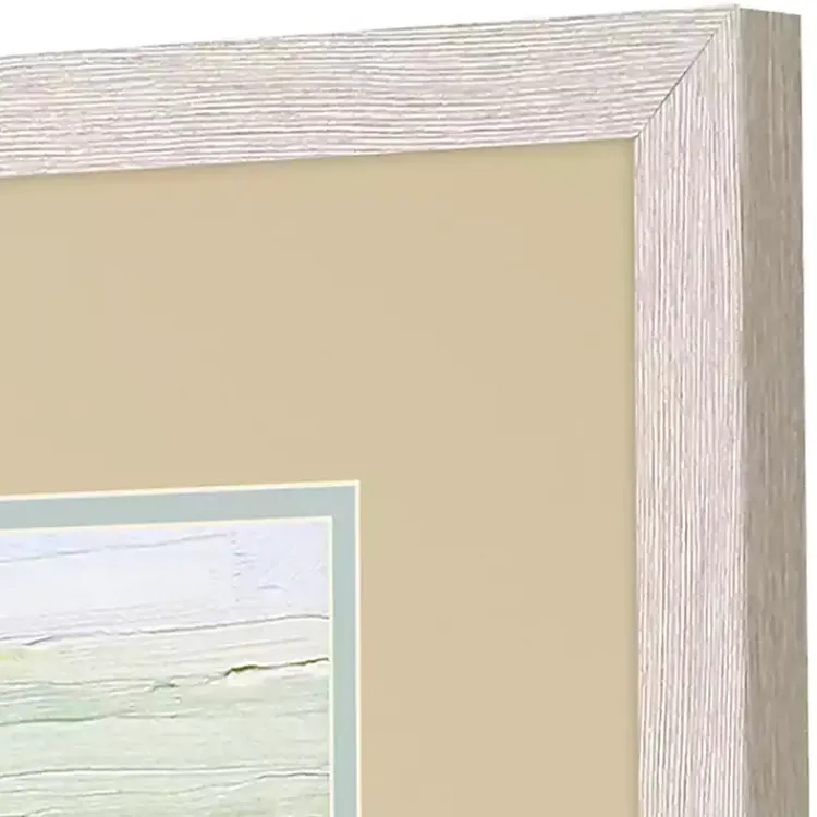 Kirklands Home Framed Art|Pastel Beach Umbrella Framed Art Prints, Set of 2 Tan