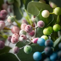 Discount Pastel Berry and Eucalyptus Stems, Set of 3 Stems & Bouquets