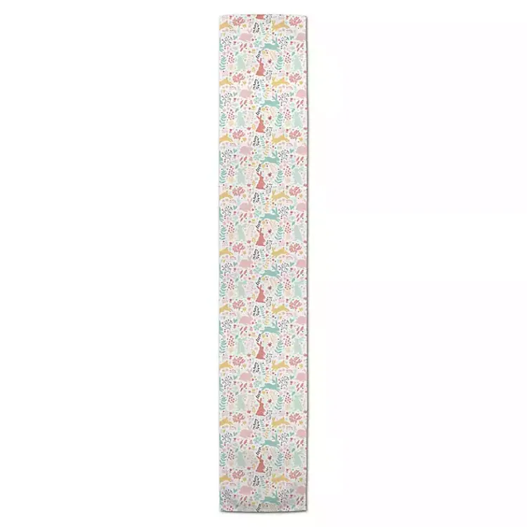 Discount Pastel Easter Pattern Table Runner, 90 in. Easter Decorations