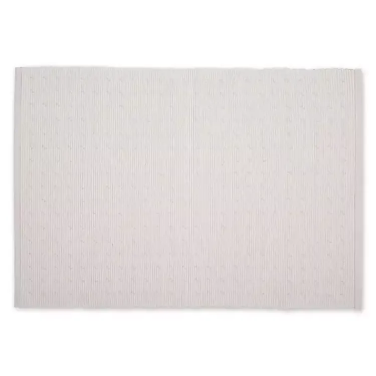 Kirklands Home Table Linens|Pastel Lavender Fog Dobby Placemats, Set of 6 Purple