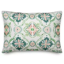 Kirklands Home Outdoor Cushions & Pillows|Pastel Medallions Outdoor Accent Pillow