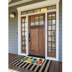 Kirklands Home Doormats|Patterned Pineapples Home Coir Doormat