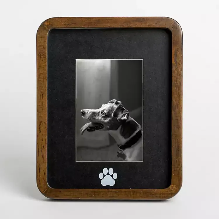 Online Paw Print Picture Frame, 4x6 Picture Frames