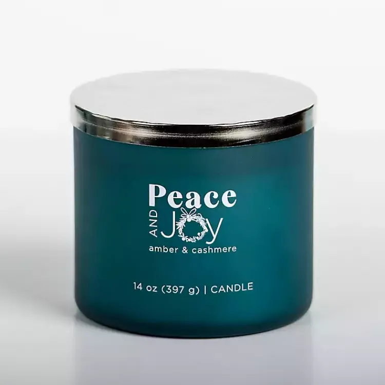 Sale Peace and Joy Triple Wick Jar Candle Candles