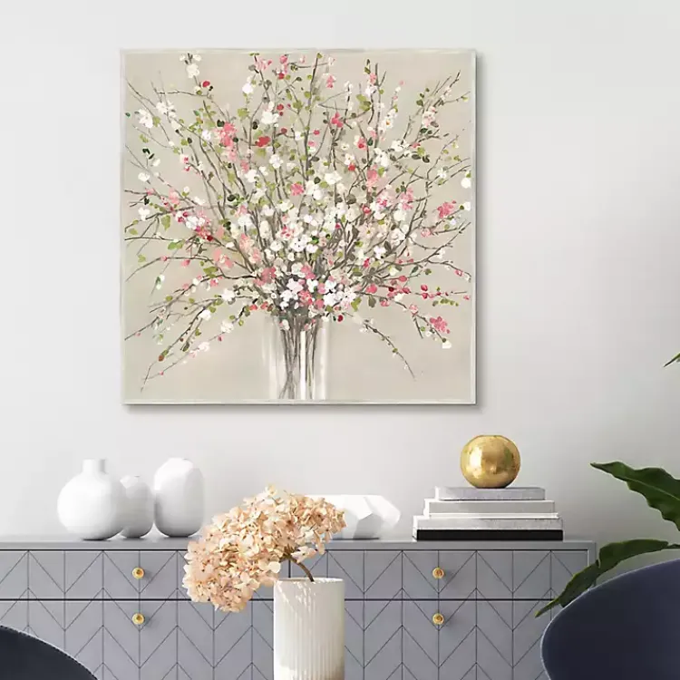 Kirklands Home Canvas Art|Peach Blossom Framed Canvas Art Print