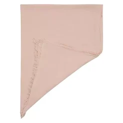 Discount Peach Crinkled Cotton Fringe Throw Blankets & Throws