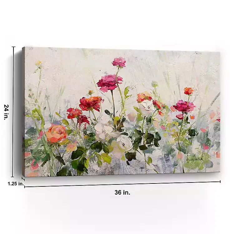 Kirklands Home Canvas Art|Persian Buttercups Canvas Art Print, 36x24 in.