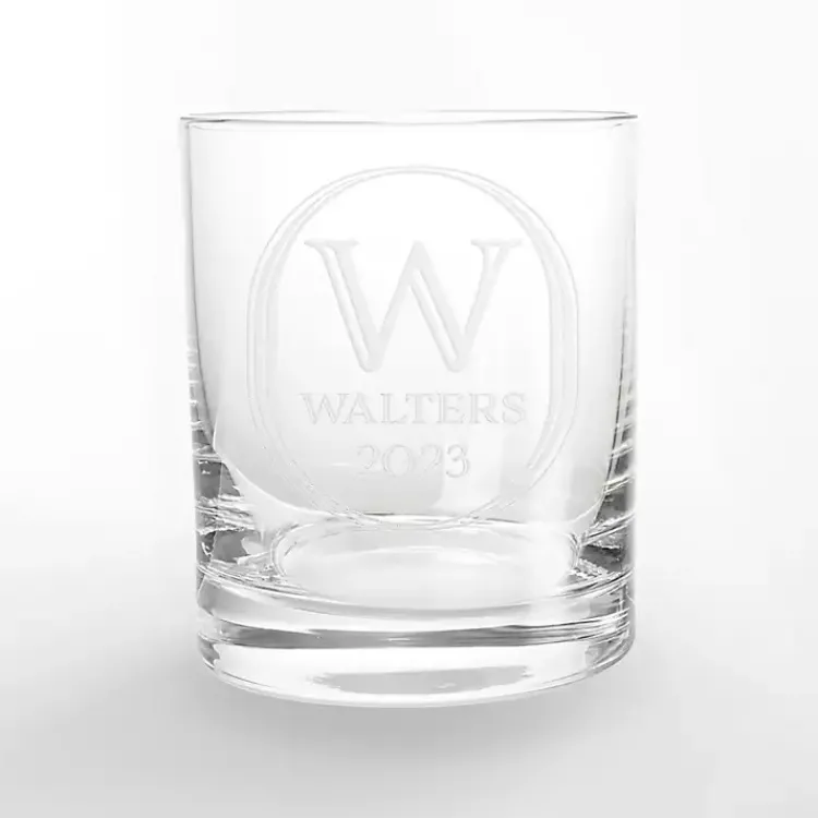 Kirklands Home Glassware & Drinkware|Personalized Art Deco Whiskey Glasses, Set of 2
