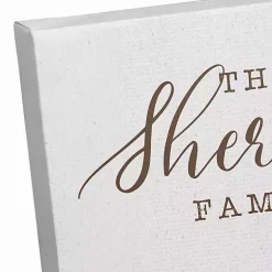 Outlet Personalized Buffalo Check Pumpkins Canvas Print Fall