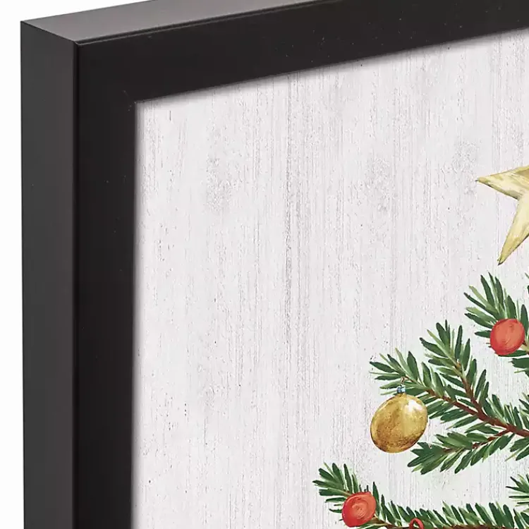 Outlet Personalized Christmas Tree Framed Canvas Print Christmas Art & Wall Decor