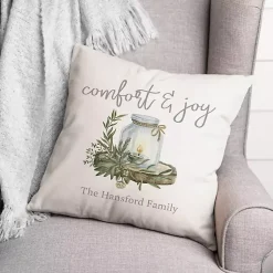 Best Personalized Comfort & Joy Candle Pillow Pillows