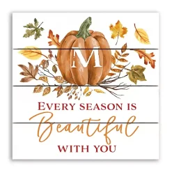 Best Personalized Every Season is Beautiful Wall Plaque Fall