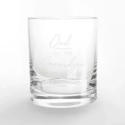 Kirklands Home Glassware & Drinkware|Personalized Fathers Day Whiskey Glasses, Set of 2