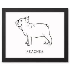 Kirklands Home Wall Quotes & Signs|Personalized French Bulldog Framed Wall Plaque