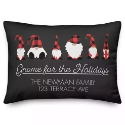 Clearance Personalized Gnome For The Holidays Outdoor Pillow Pillows