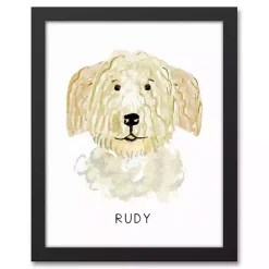 Kirklands Home Wall Quotes & Signs|Personalized Golden Doodle Canvas Wall Plaque