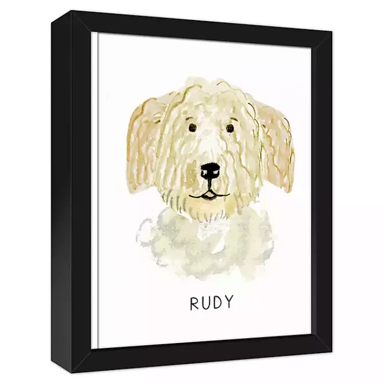 Kirklands Home Wall Quotes & Signs|Personalized Golden Doodle Canvas Wall Plaque