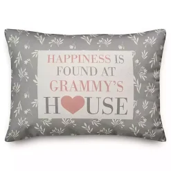 Personalized Happiness Found Lumbar Pillow Pillows