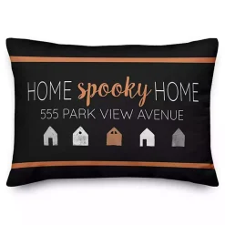 New Personalized Home Spooky Home Pillow Halloween