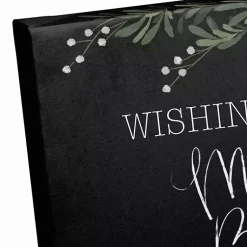 Personalized Merry & Bright Christmas Wall Plaque Christmas Art & Wall Decor