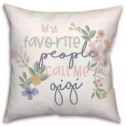 New Personalized My Favorite People Pillow Pillows