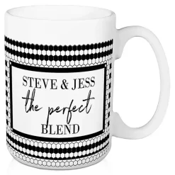 Kirklands Home Glassware & Drinkware|Personalized Perfect Blend Mugs, Set of 2