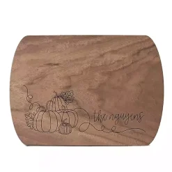 Personalized Pumpkin Patch Cutting Board Fall
