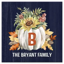 Sale Personalized Sunflower Harvest Canvas Art Fall