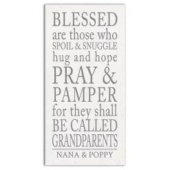 Kirklands Home Wall Quotes & Signs|Personalized Those Grandparents Canvas Wall Plaque