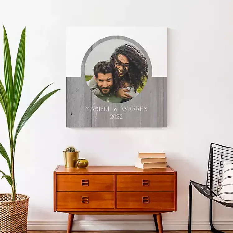 Kirklands Home Wall Quotes & Signs|Personalized Two Tone Charcoal Plank Wall Plaque