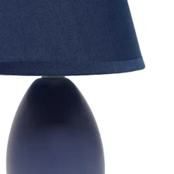 Kirklands Home Table Lamps|Petite Oblong Table Lamps, Set of 2 Blue