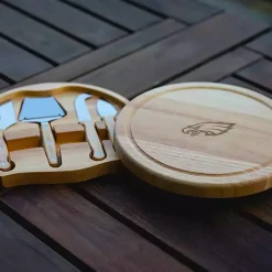 Kirklands Home Serving & Entertaining|Philadelphia Eagles Cheese Board and Tool Set Tan