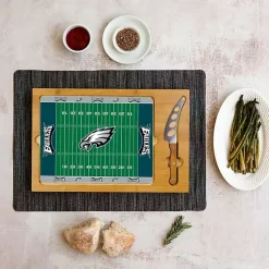 Kirklands Home Serving & Entertaining|Philadelphia Eagles Cutting Board & Knife Set