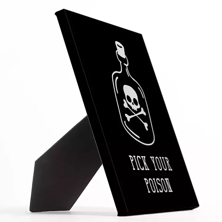 Discount Pick Your Poison Halloween Tabletop Decoration Halloween