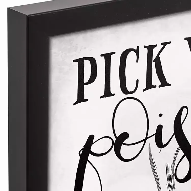 Pick Your Poison Halloween Wall Art Halloween