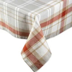Kirklands Home Table Linens|Picnic Plaid Cotton Tablecloth, 84 in. Multi