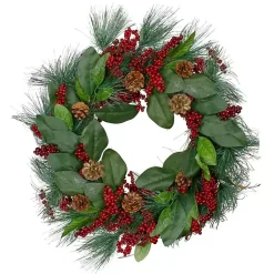 Pine Needles and Berries Wreath Wreaths