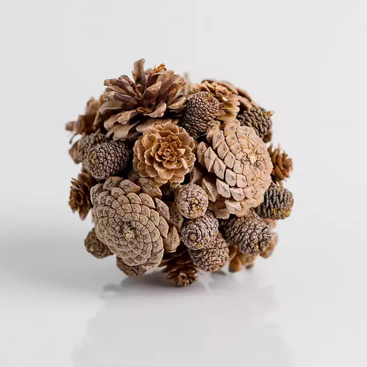 Sale Pinecone Orb Christmas Ornament Christmas Ornaments